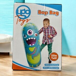 Monster Bop Bag - Vibrant Green and Blue